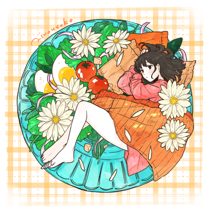 【サンプル】自主制作イラスト