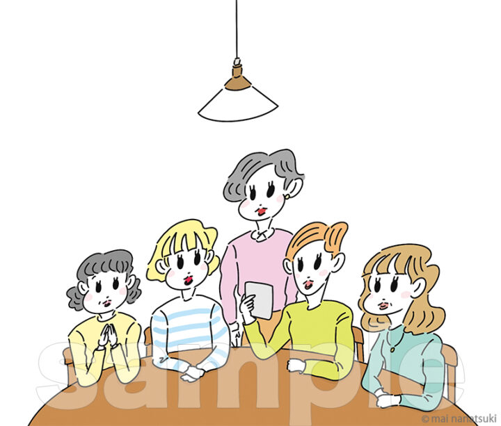 月刊誌/５月号/挿絵