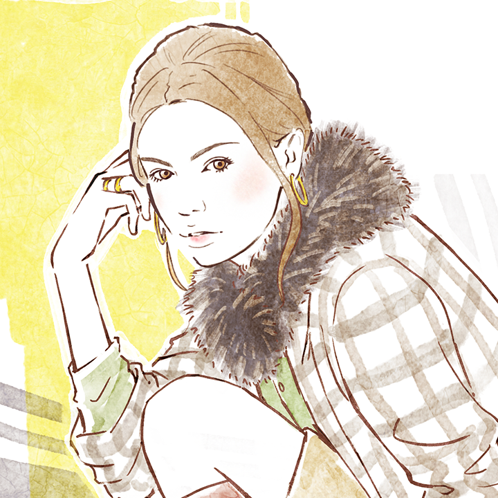 女性のきれいめイラスト