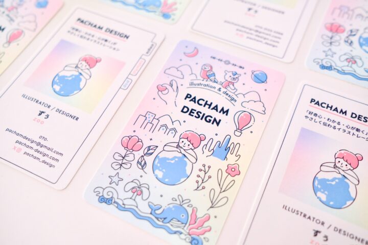 【PACHAM DESIGN】新しい名刺ができました