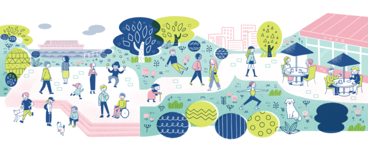 公園のイラスト