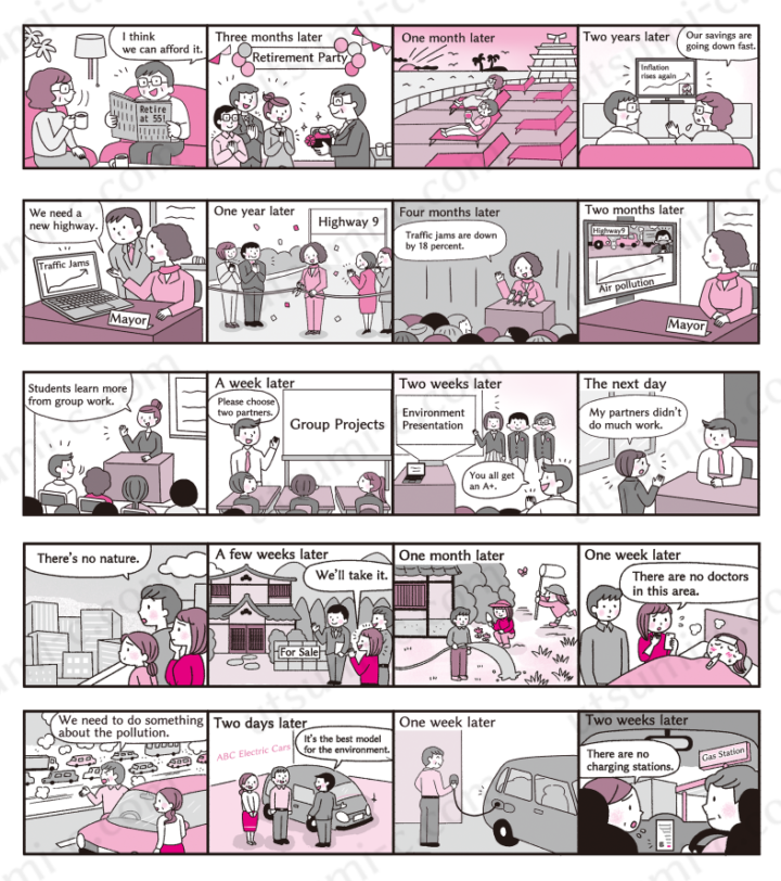 マンガ（漫画）：ジャパンタイムズ出版「最短合格！ 英検®準1級 二次試験・面接完全制覇」