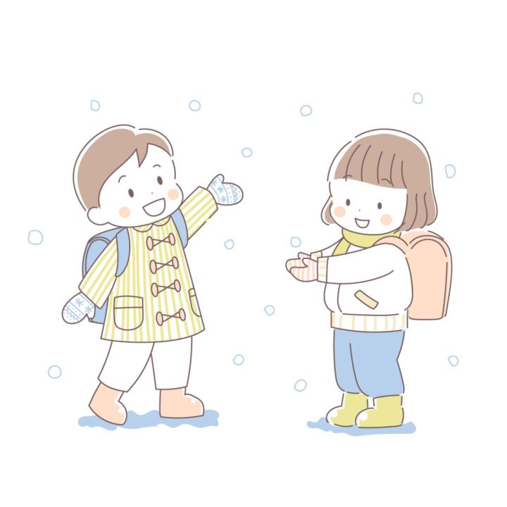 オリジナルイラスト「雪」