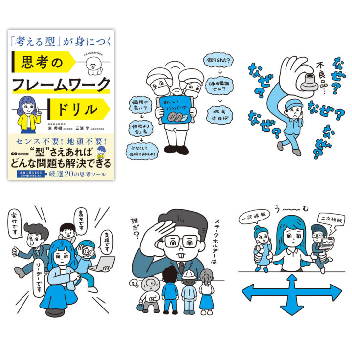 あさ出版 「考える型」が身につく 思考のフレームワークドリル