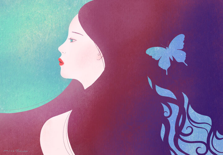 『みだれ髪』装画　習作