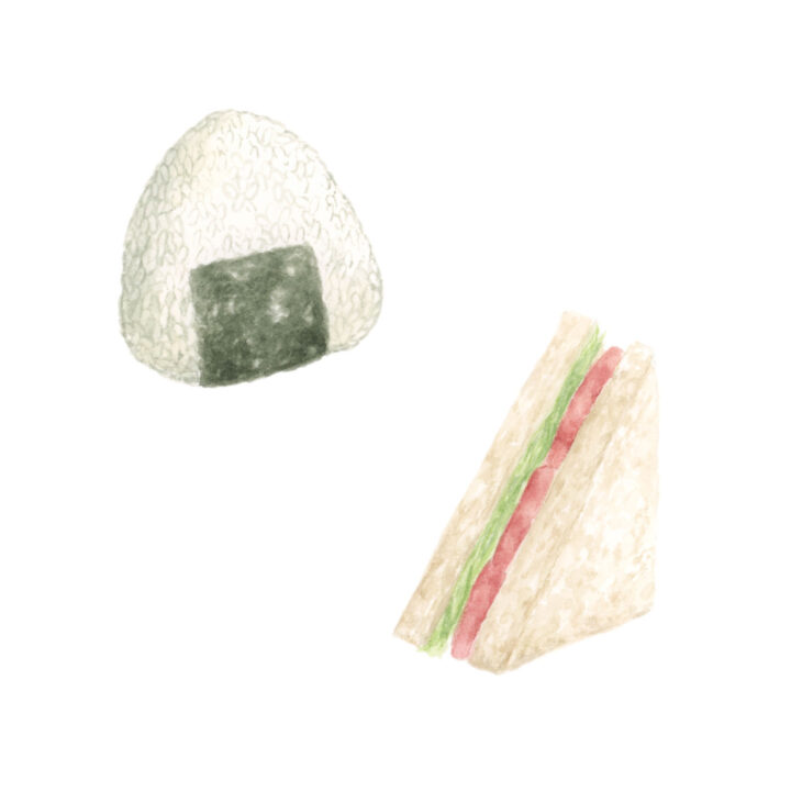 おにぎり サンドイッチ