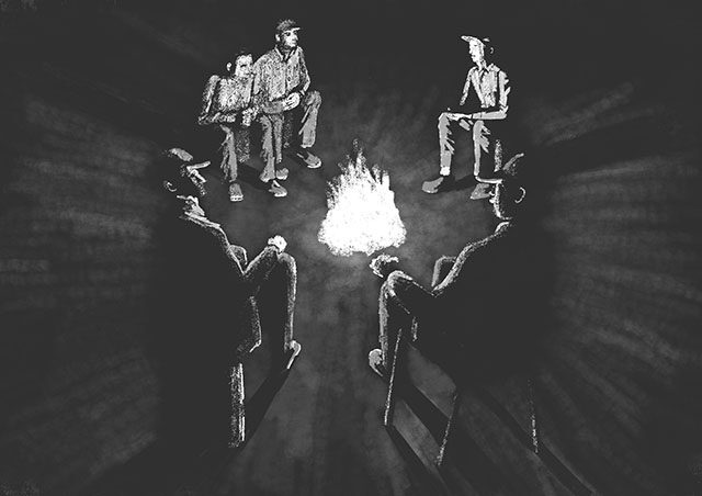 【挿絵習作】華氏451度／レイ・ブラッドベリ著