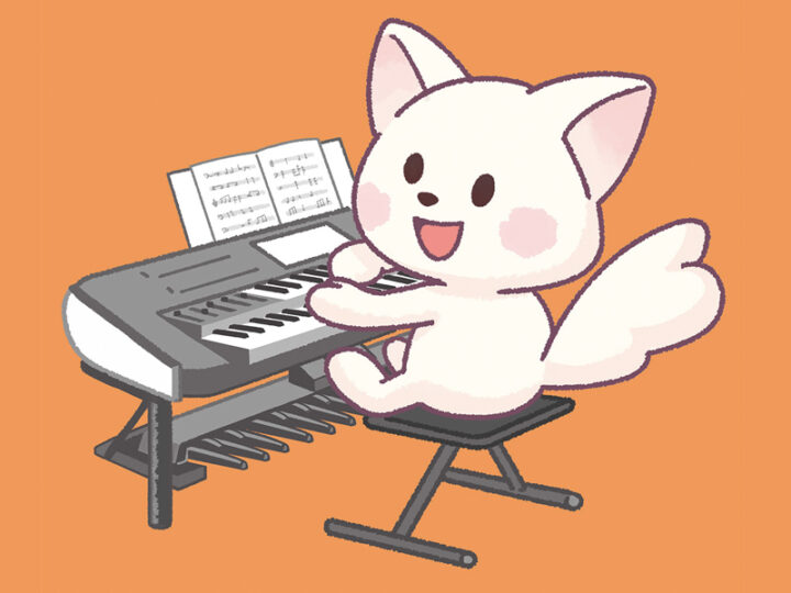 【お仕事】ミュージックスクール：キャラクターイラスト