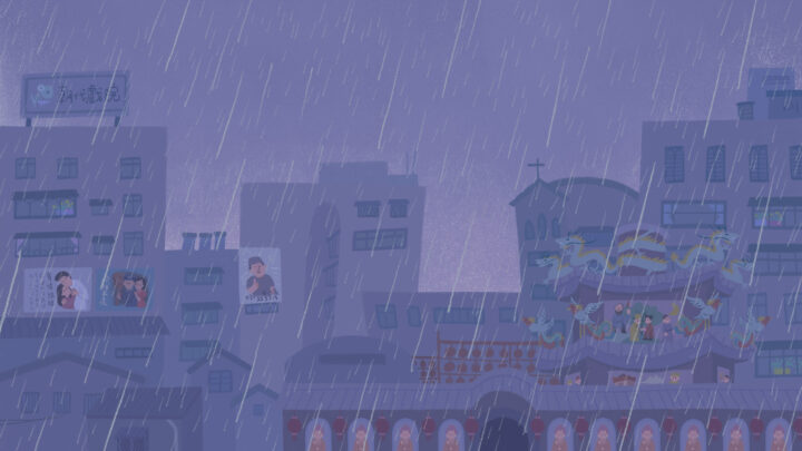 短編アニメ「Dancing in the rain」より