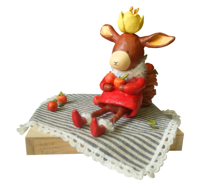 想像上の生き物（オリジナル作品、粘土）