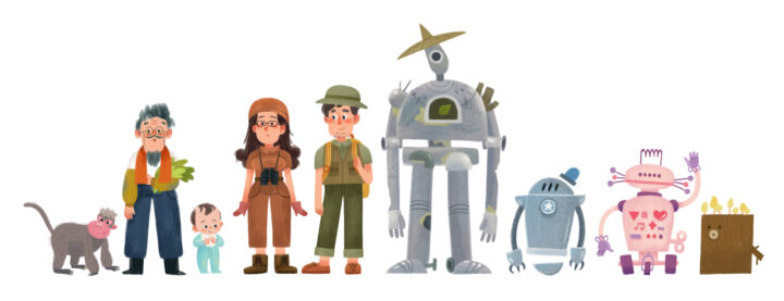 アニメ「アイアンファーマー」のキャラクターデザインと美術