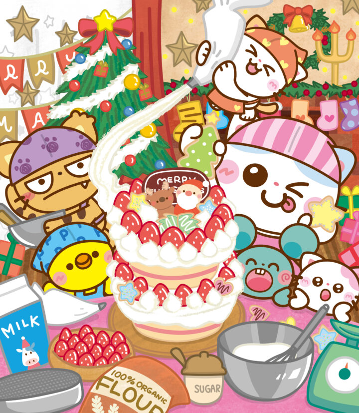 クリスマスケーキを作ろう｜ひらめく！まちがいさがし vol.22　まちがいさがし