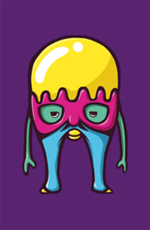 某ライブハウス スタッフさんのキャラクター化イラスト