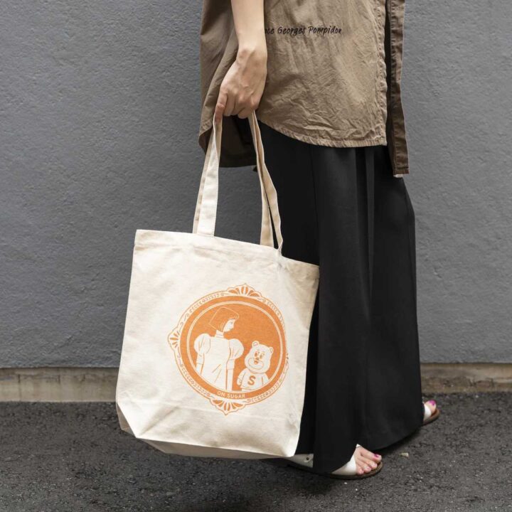 ON SUGAR × YUI SHIRAISHI コラボトート“ちぐはぐなふたり”