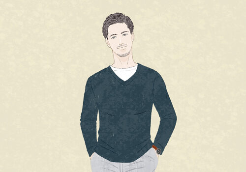 メンズイラスト