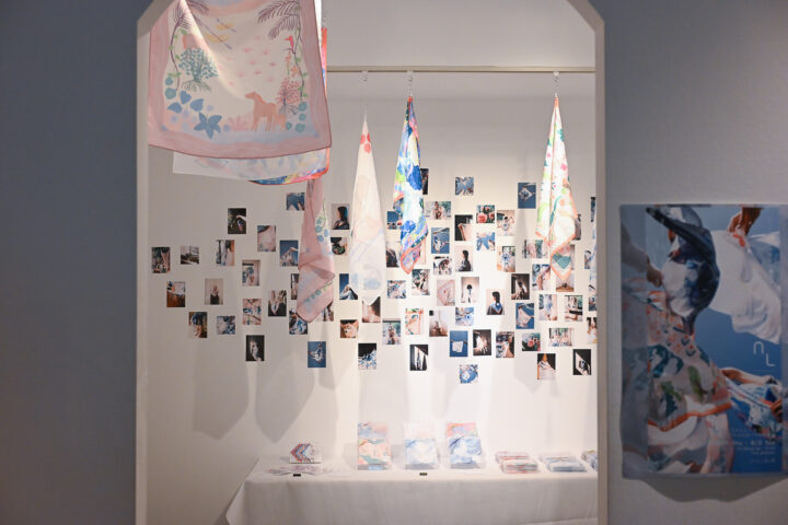 「Nowhere Land」スカーフ展を終えて 