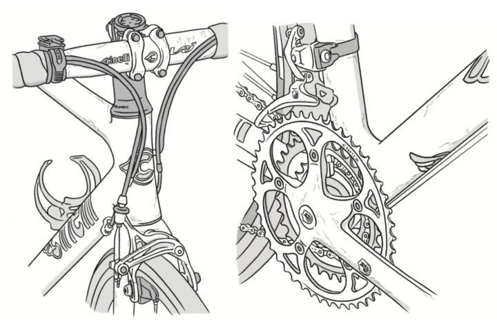 書籍「快適自転車ライフ宣言」挿絵