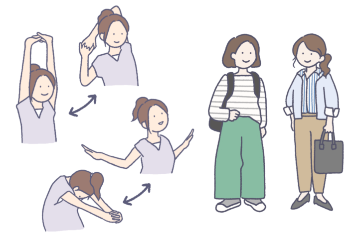 冷えずきんちゃんシリーズ コラムイラスト