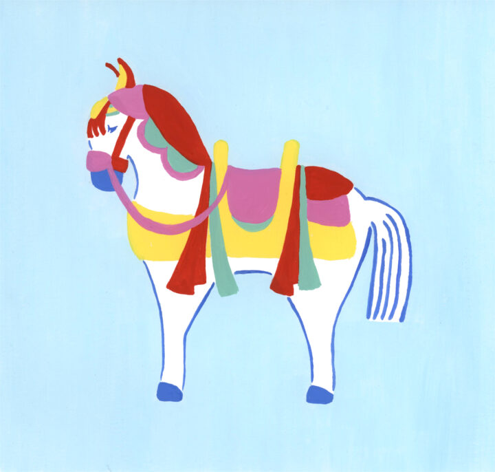 チャグチャグ・ダーラナホース