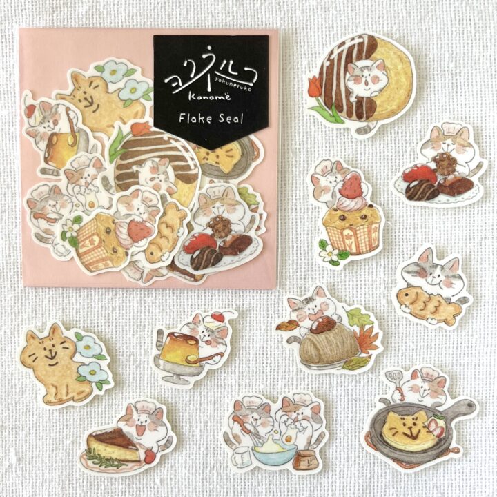 シール／ねこパティシエ