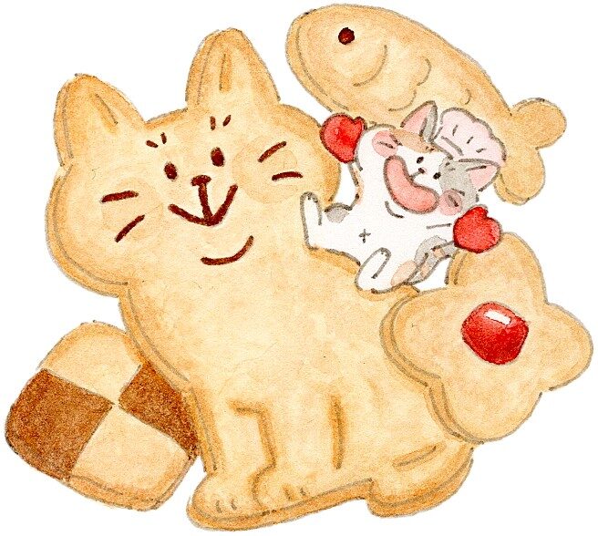 クッキーとねこパティシエ