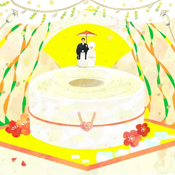バウムクーヘンと結婚式