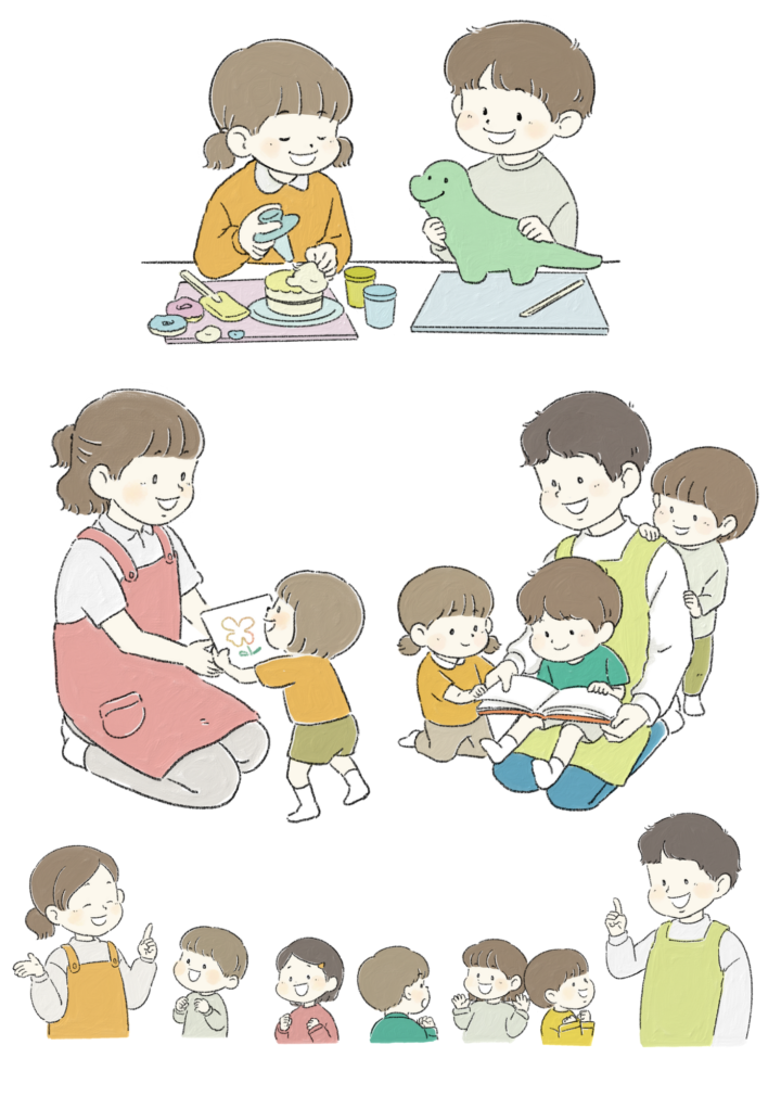 保育の様子・保育士さん