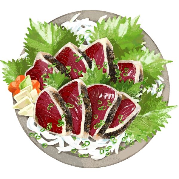 かつおのたたき（常磐もの図鑑えほん）