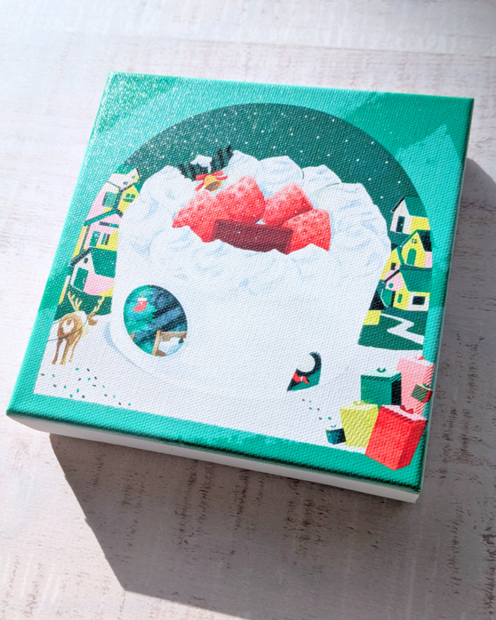 クリスマスケーキ・CREATORS FILE vol.2展示会作品