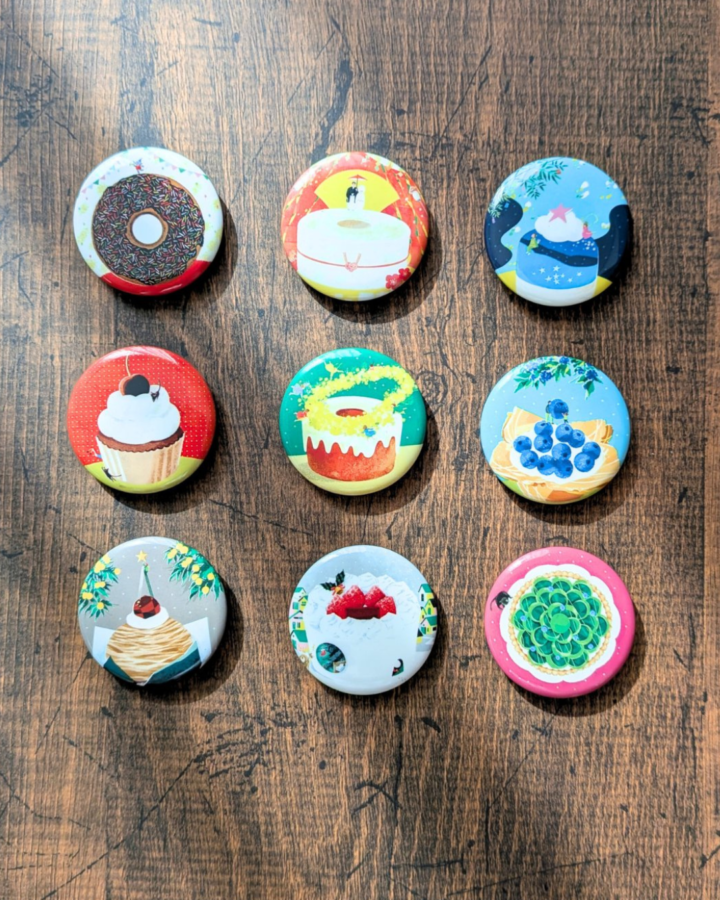 Original：東京・ギャラリーフィルモ企画展 【sweet sweets 2026】展示作品 「お菓子の国で暮らせば」