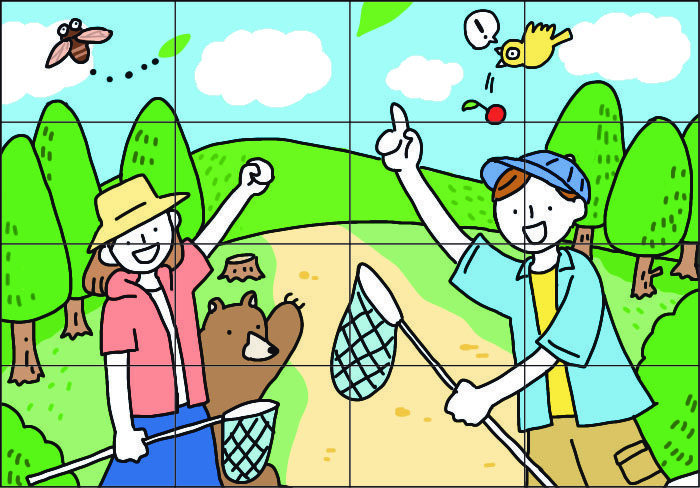 【お仕事】コープデリ連合会（コープみらい）様　広報誌　間違い探し