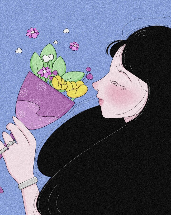 花の香り、花の味