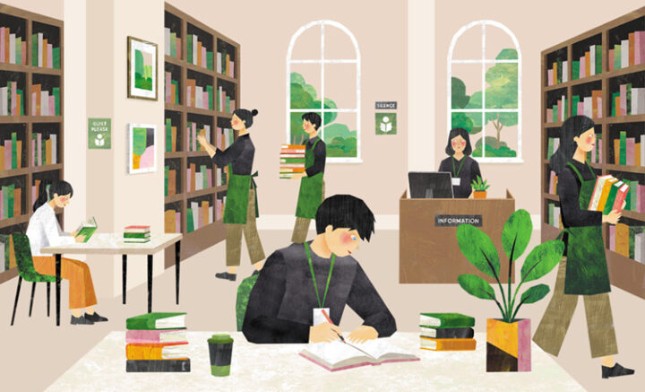 Quiet library