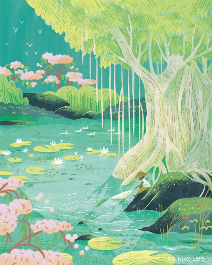 インドネシア民話：ラオと魚