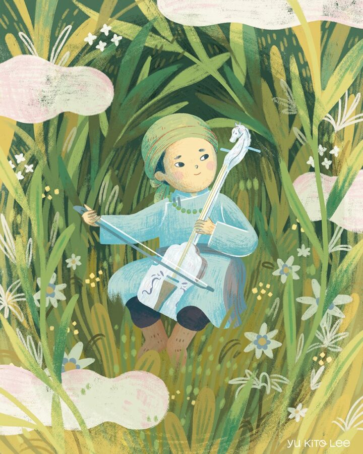 モンゴル民話：スーホの白い馬