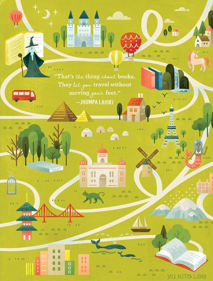 地図：ものがたりの国