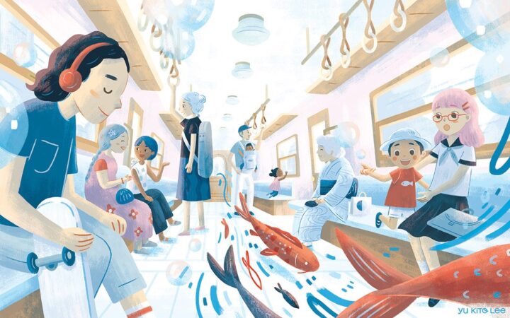 いつもの電車で