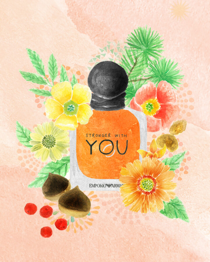 perfume illustration