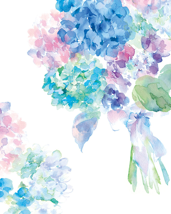 紫陽花イラストを追加しました