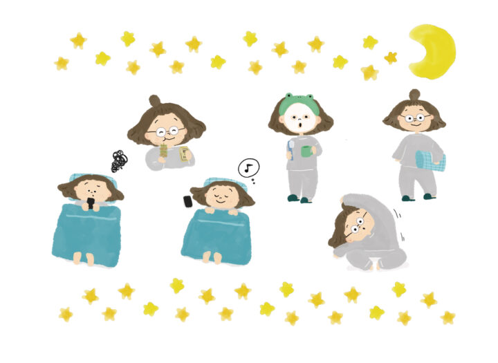 スウェットの人のナイトルーティーン