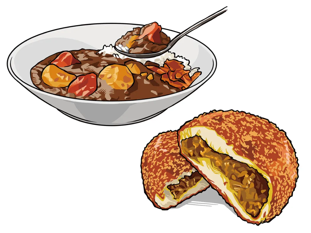 カレーライス/カレーパン
