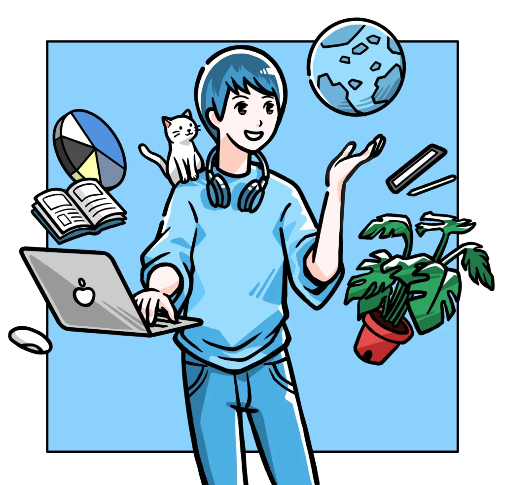 アニメ・マンガ風キャラクター_男の子