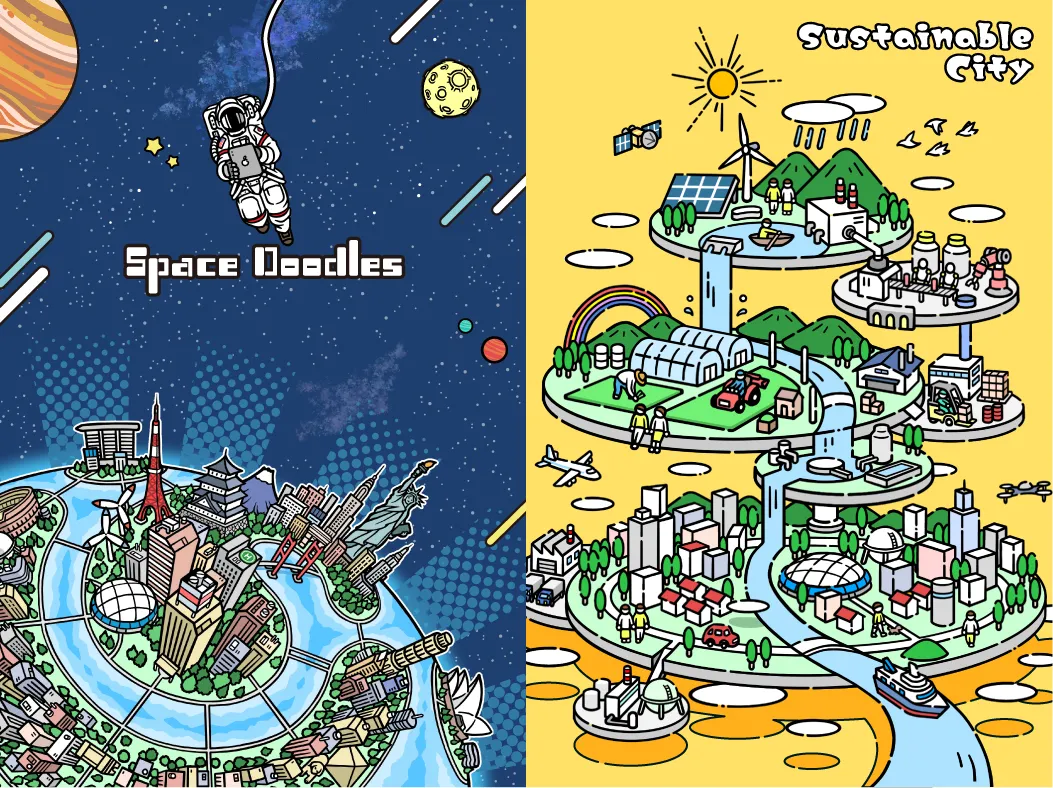 アイソメイラスト１