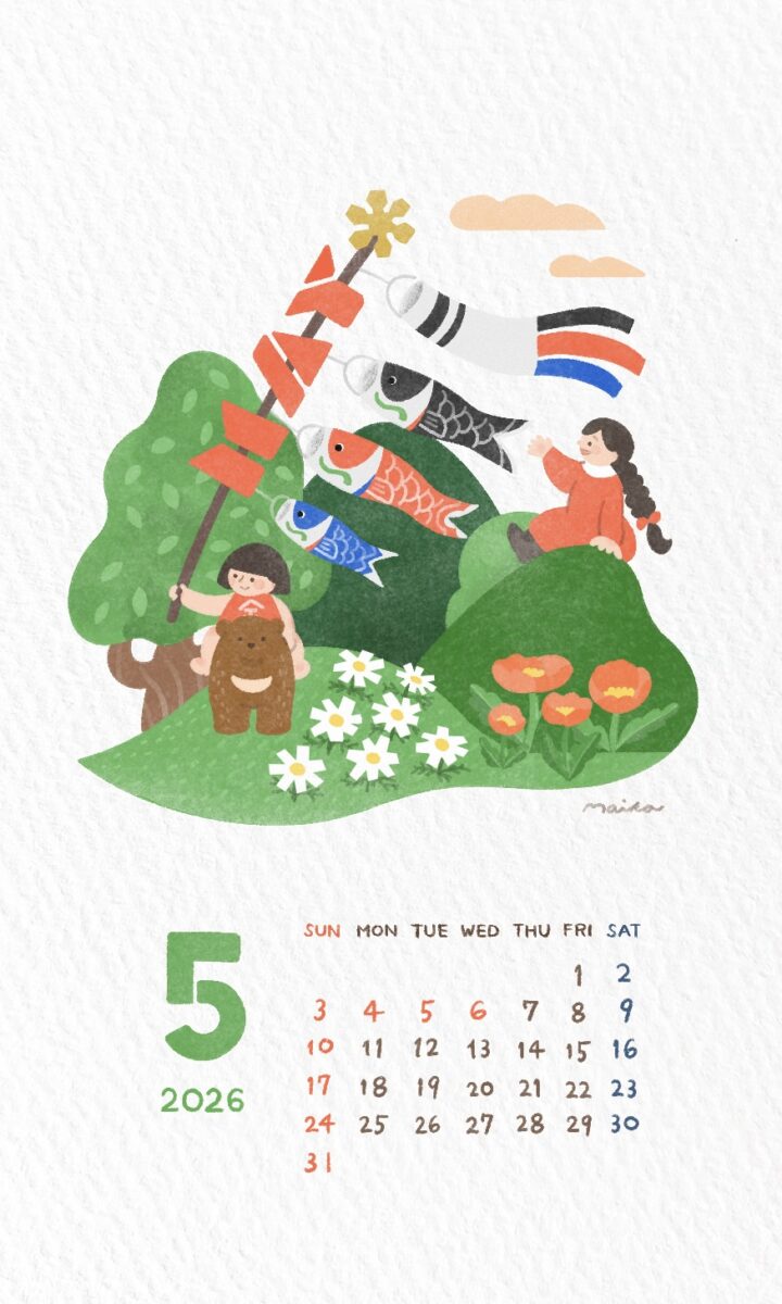 オリジナルカレンダー5月
