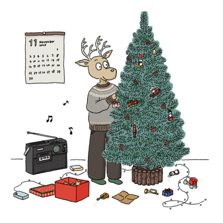 クリスマスの準備