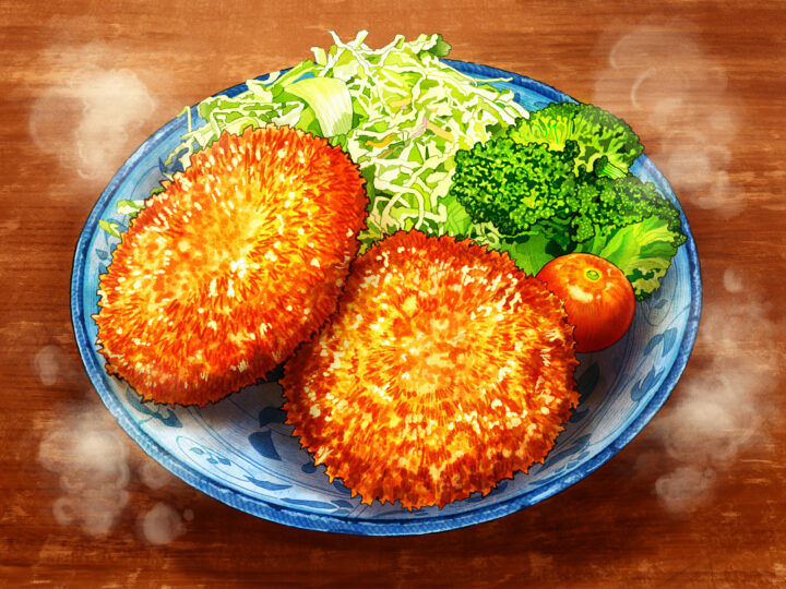 揚げてたコロッケ