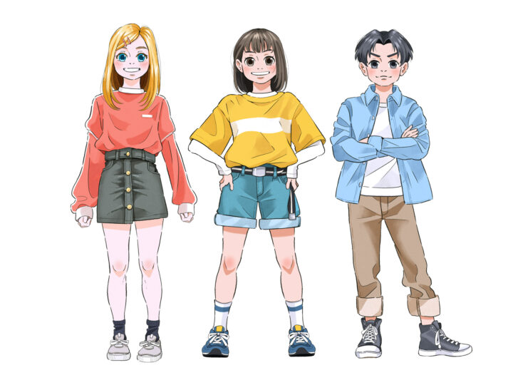 小学生キャラクター
