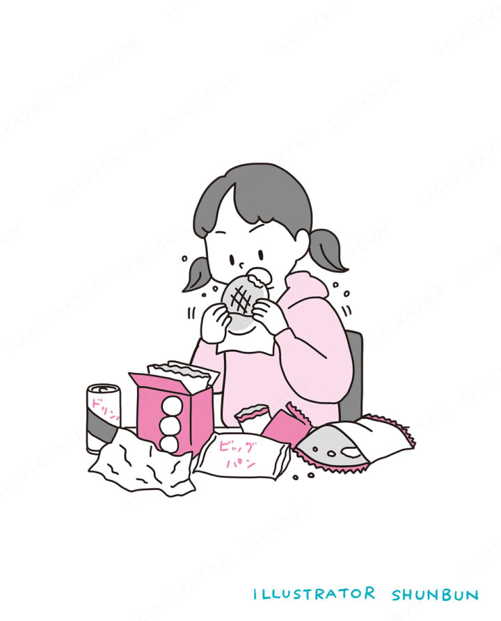 『わが子が摂食障害になったら読む本』本文イラスト