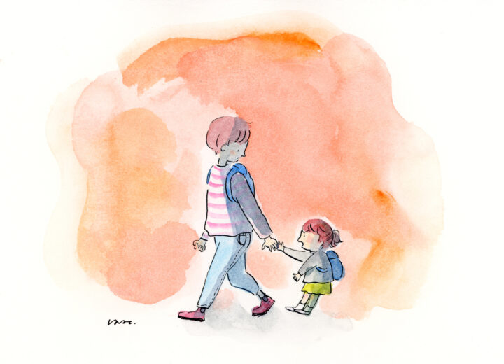 夕焼けの帰り道（original）