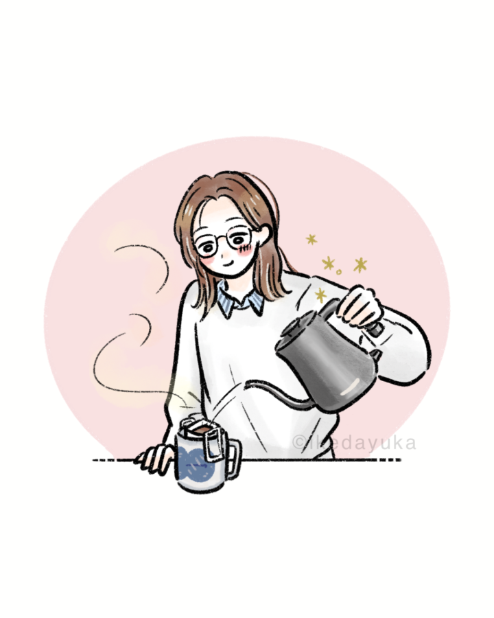 お気に入りと共に、始まる1日